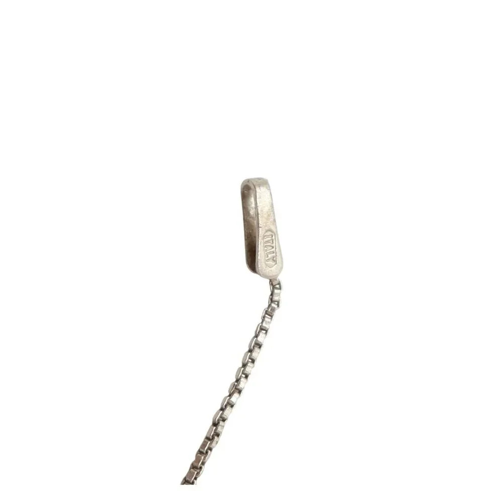 "If Daughters Were Flowers" Silver Gold Tone Pendant Necklace 925 Sterling Chain - Picture 7 of 7